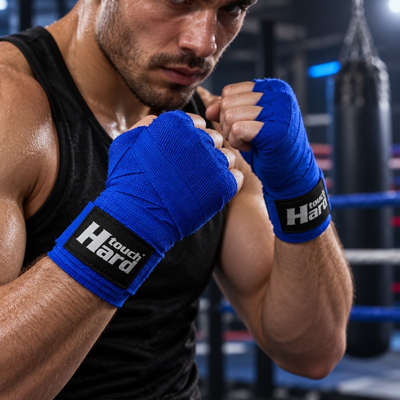 Hard Touch Boks Sarğısı 2 x Elastik Bint